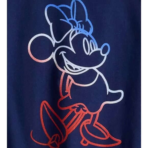 Disney Jumping Beans 3T Patriotic Minnie Mouse Softest Tee Shirt - Picture 2 of 4